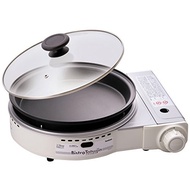 【Direct from Japan】 Iwatani Cassette Gas Grill Pan Bistro Master II White CB-GP-W