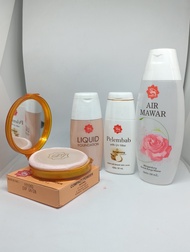 PAKET HEMAT VIVA 4IN 1 BEDAK PADAT VIVA-AIR MAWAR VIVA-FOUNDATION VIVA-PELEMBAB VIVA