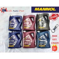 MANNOL ENGINE OIL10W30 10W40 5W30 5W40 5W20 0W20 15W50 15W40 SYNTHETIC/ FULLY SYNTHETIC