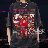 F1 Charles Leclerc Formula One Vintage Style Shirt