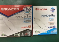 โคมไฟดาวน์ไลท์RACER LED DOWNLIGHT NANO-D 9วัตต์ (แสงขาว,แสงเหลือง)