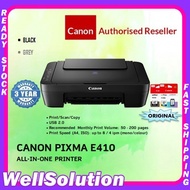 CANON PIXMA E410 All-IN-ONE Color INKJET PRINTER ( PRINT / SCAN / COPY )