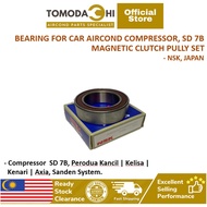 TOMODACHI Compressor Bearing NSK Original Sanden SD7B Perodua Kancil Kenari Kelisa Viva Axia Magnet Clutch Pully Bearing