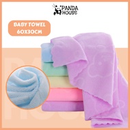 60*30cm Newborn Baby Bath Towel Tuala Baby Newborn Tuala Mandi Bayi Tuala Kecil Barang Baby