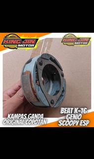 Kampas ganda Set Beat Esp Scoopy Esp Genio Original Copotan berkualitas - Kampas ganda set copotan -