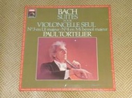 二手原版黑膠 巴哈 Bach 無伴奏大提琴組曲 #3 #4 Paul Tortelier 保羅托泰利爾