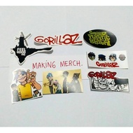 STICKER VINYL BAND GORILLAZ