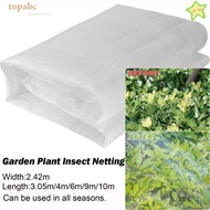 TOPABC Mosquito Cover, Bird-proof White Plant Barrier ,  Pest Control Cover Netting Balcony