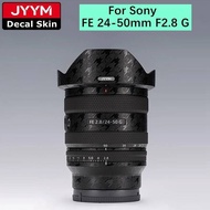 Customized Sticker For Sony FE 24-50mm F2.8 G Decal Skin Camera Lens Vinyl Wrap Film Protector Coat 
