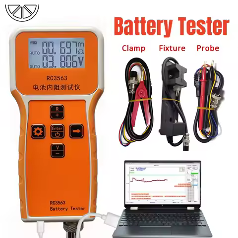 RC3563 18650 Battery Voltage Internal Resistance Tester High-precision Trithium Lithium Iron Phospha