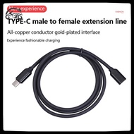 [8C11] Type-C Male to Female Extension Cable 3A 60W Usb C Type-c Male to Female Extension Cable Exte