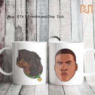Mug GTA 5 Franklin and Chop icon