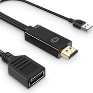 HDmi TO DP-30cm HDTV to DP-0.3Meter converter