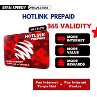 Hotlink Prepaid SIM –365 Days Validity | Pantas & Unlimited Internet 017/010 Nombor Cantik | Maxis