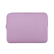 1pc Solid Color Casual Laptop Inner Bag For 11.6/12.5/13.3/14/15.4/15.6 Inch Notebook