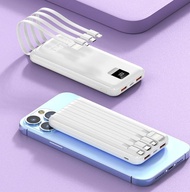 充電寶尿袋 全新現貨 30000mah 66W 快充自帶4線 USB power bank 充電寶 大容量尿袋露營旅行野餐 DC 5V 2A iphone 14 13 12 pro max apple