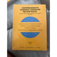 Comprehensive Nursing Lincensure Review Book By Udan 2024