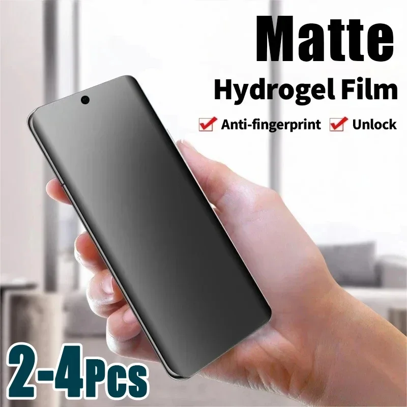 2-4pcs Matte Frosted Silicone Soft Hydrogel Film for Google Pixel 9 Pro XL Screen Protector Google 8
