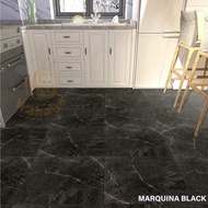 Wahaha 30X30CM & 60X60CM Marble Tiles Self Adhesive PVC Floor Sticker Lantai Vinyl Flooring Mozek La