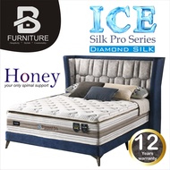 Honey Mattress/ Silk Pro Series/ Diamond Silk/ Queen Size/ King Size