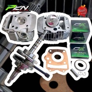Wave125 Cylinder Set + Ck Piston + 3 Crank + Copper Gasket Size 56/57/58/59 Wave 125 Complete Fast D