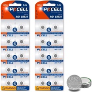 PKCELL 20 Pack SR621sw Watch Battery AG1 Battery 1.5V LR621 363 364 Watch Batteries