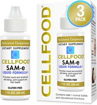 NuScience Corporation Cellfood SAM-e Liquid Formula+ (1 oz x 3)