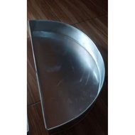 Round baking pan size 50x8cm 1/ 2 thick aluminum material non-stick for dough