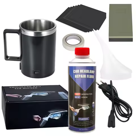 650g/500ml Headlight Regeneration Cleaning Renovated Car Headlight Renovation Kit Polishing Car Lamp