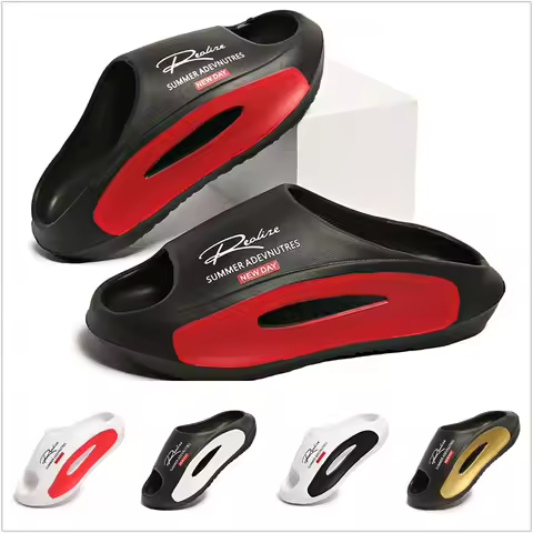 Men's Slippers EVA Non-slip Slides Fashion Slippers Comfortable Men's Slides Summer Sandals Home Ind