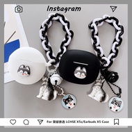 Suitable for Glory Choice Earphones LCHSE X5s/5i/X6 Bluetooth Earphone Silicone Protective Case Blac