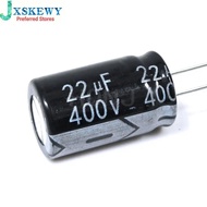 5PCS ​​​​​​​​​​​​​​22uF 400V 22MFD 400Volt 13*20mm Aluminum Electrolytic Capacitor Radial 22mf400v 4