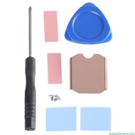 jenniferagg.my M2 2230 SSD Cooler Pad Copper Heatsink Radiator for SteamDeck Game M 2 NVMe 2230
