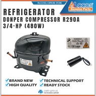REFRIGERATOR DONPER COMPRESSOR R290A - 3/4-HP (480W) - K480CU1