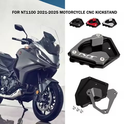 For Honda NT 1100 NT1100 DCT 2021-2025 Motorcycle Accessories nt1100 Kickstand Foot Side Stand Exten