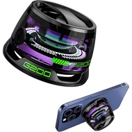 Magnetic Bluetooth Speaker,Multifunctional Portable G200 Speaker with Multi RGB Color Light Show-3D 
