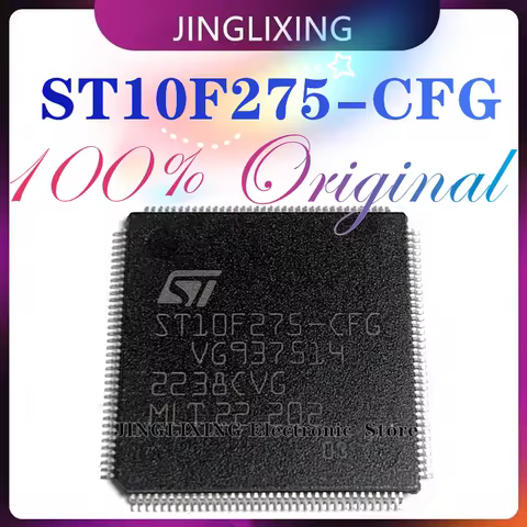 1pcs/lot New Original ST10F275-CFG ST10F275 CFG ST10F275 TQFP144 Car CPU M7 small turTLEcomputer boa