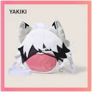 Game Zenless Zone Zero Deleken Crossbody Bag Cute Werewolf Backpack Game Zenless Zone Zero Plush Bag