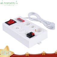 【hing0】E27 B22 E14 Lamp Bulb Tester LED Light Voltage Power Quick Test Box Fast Testing with Power D