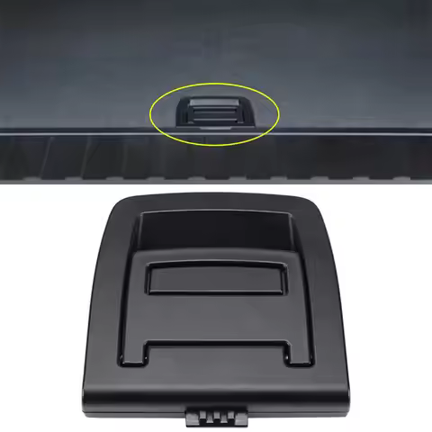 Black Tailgate Carpet Luggage Handle Suitable For BMW E70 X5 E71 X6 F15 F16 E60 2007-2019