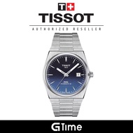 [Official Warranty] Tissot T137.407.11.051.01 Men's PRX 40mm Automatic Gradient Blue Watch T13740711