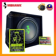 MOHAWK 12" Subwoofer Built in Amplifier (FREE Mohawk Power Cable)