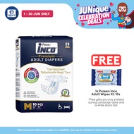 Pureen Inco Adult Diapers - Size M