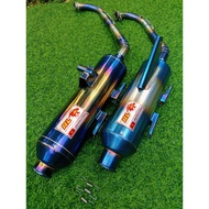 Exhaust Silent Killer RED Leo PREMIUM BLUE PURPLE power pipe beat Crab beat new Click 125 power pipe