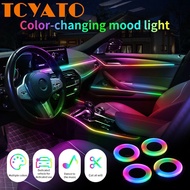TCYATO Car ambient lighting Interior ambient lighting Colorful