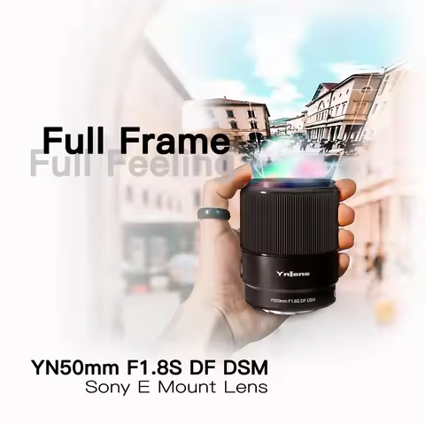 YONGNUO Full Frame Camera Lens 50mm F1.8S DF DSM For Sony E-Mount A6300 A6400 A6500 NEX7 APS-C Auto 