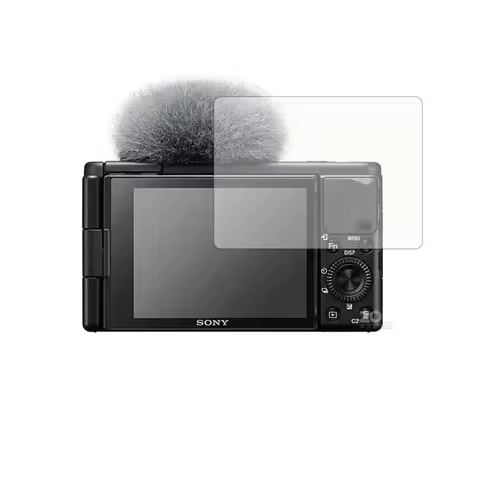 Tempered Glass Protector Cover for Sony ZV1/ZV-1 II ZV1II/ZV-1F ZV1F/ZV-E10 ZVE10 Vlog Camera Displa