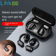 Linkee Air Conduction Bluetooth Headset Wireless Binaural ENC Noise Reduction Sports Headset Bone Conduction Bluetooth Headset