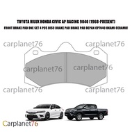TOYOTA HILUX HONDA CIVIC AP RACING 9040 FRONT BRAKE PAD ONE SET 4 PCS DISC BRAKE PAD BRAKE PAD DEPAN