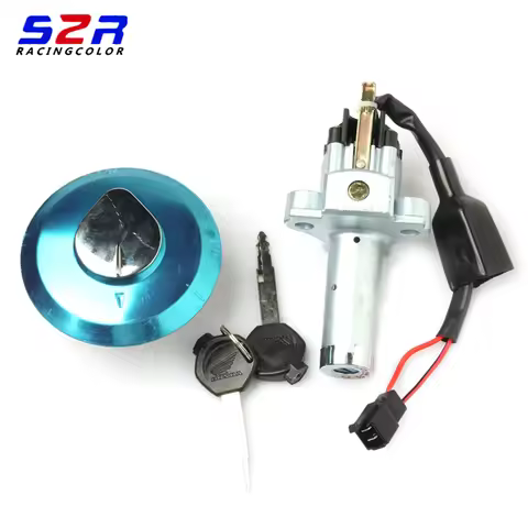 Motorcycle Ignition Switch Fuel Gas Cap Key Fuel Tank Cap Side Panel Lock for Honda CB125 CB125F CB 